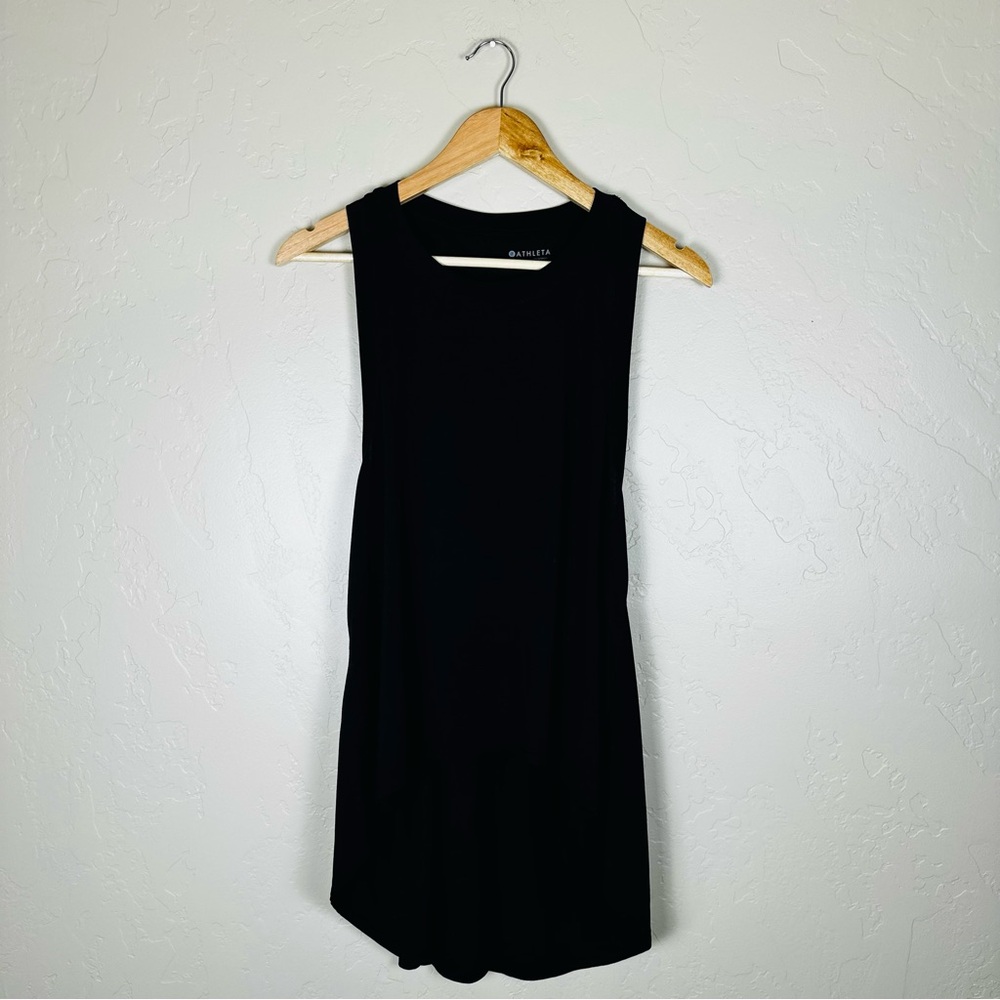 Athleta Women's Black Tank Top Size Small - Picture 2 of 7
